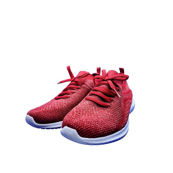 Skechers Women's Size 8.5 Red Ultra Flex SR Slip On Washable Knit Sneaker - Picture 4 of 13